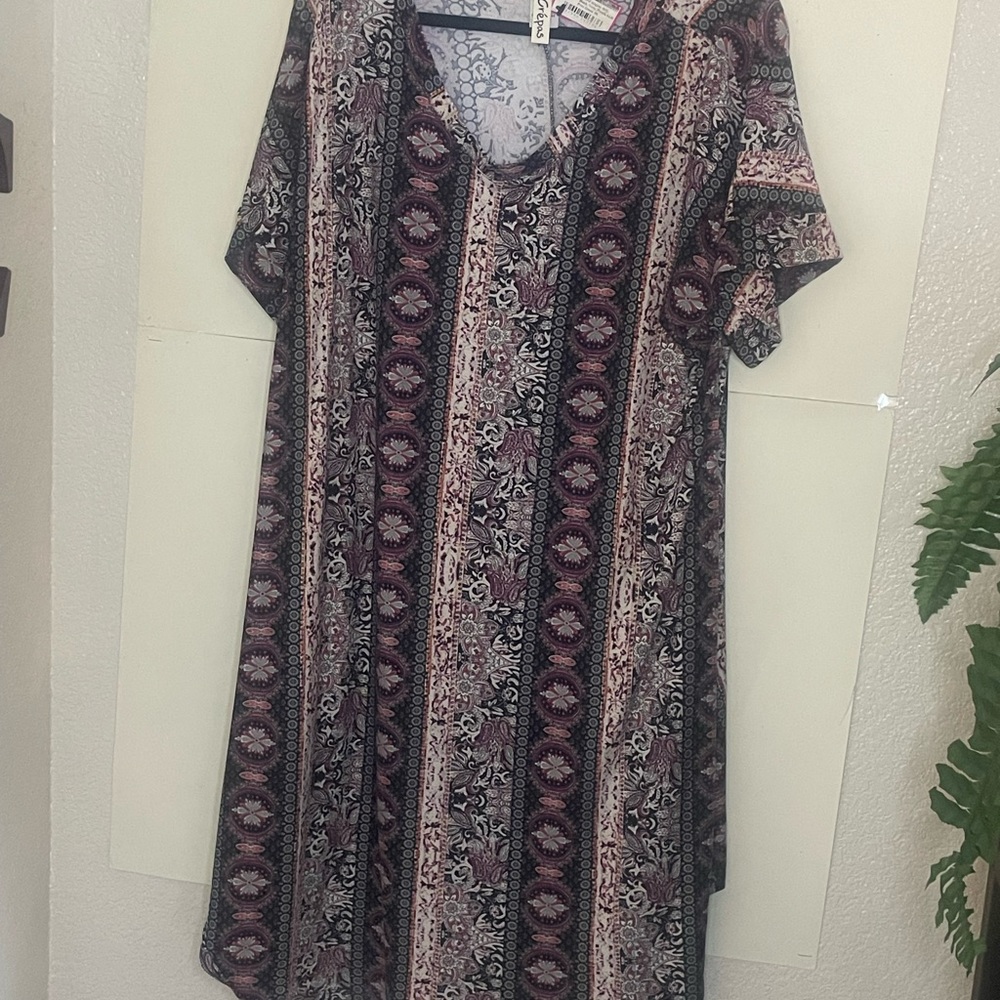 Crépas Gypsy Print Dress